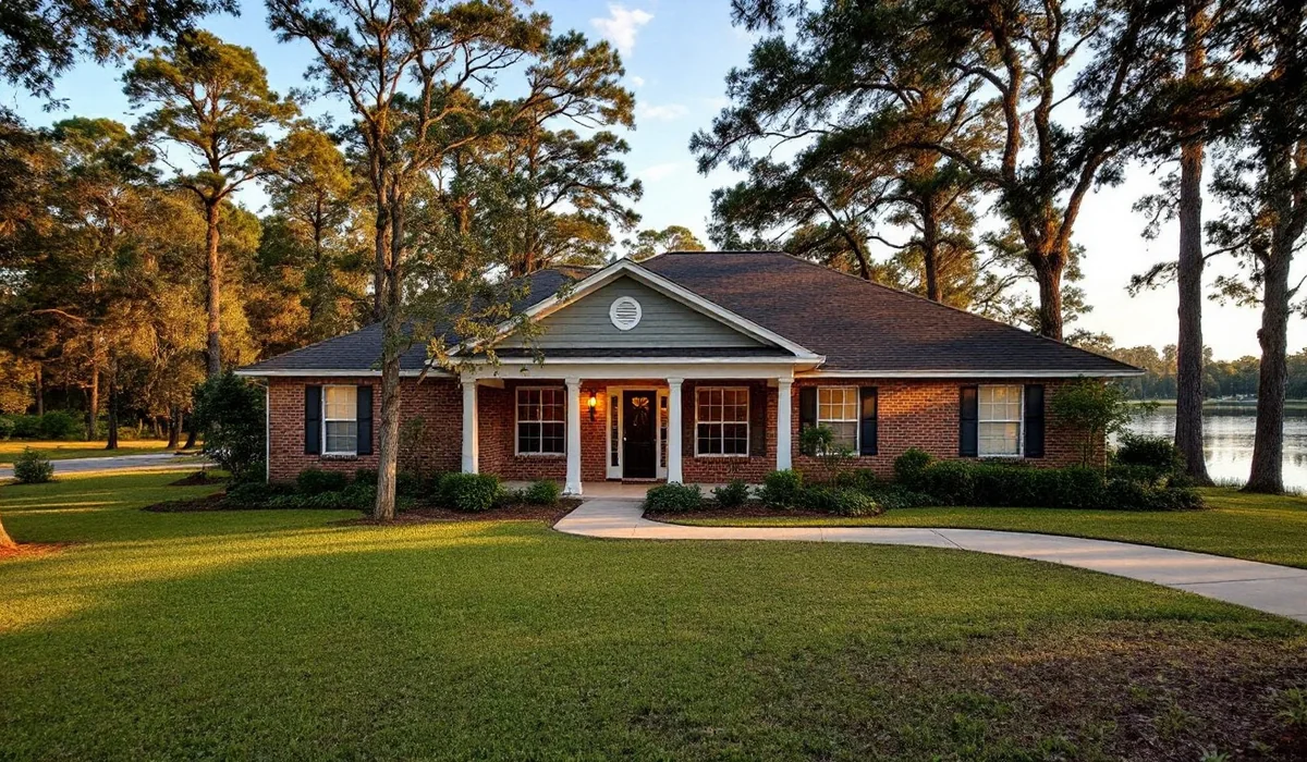 Home and yard in Fleming Island, Florida